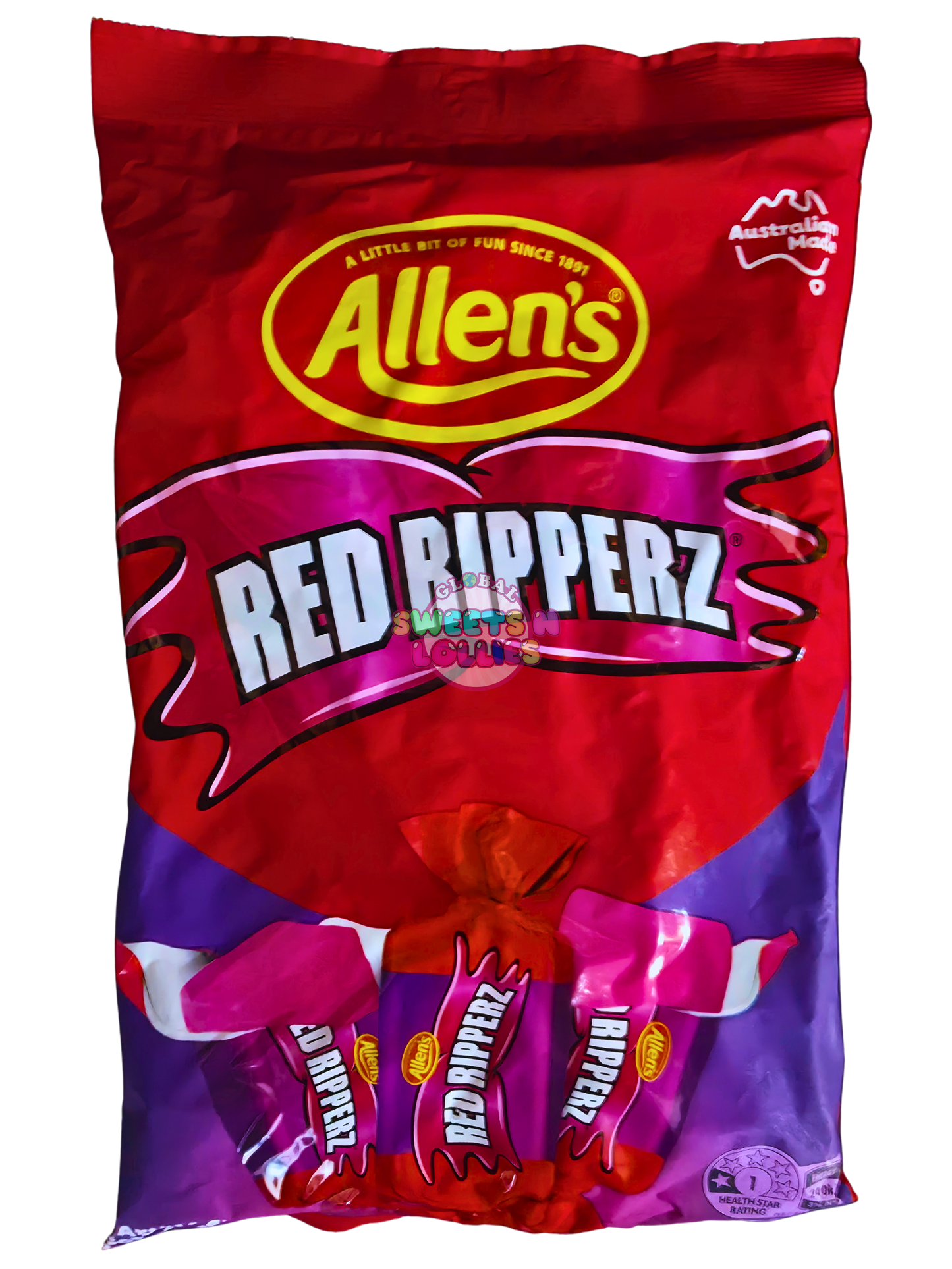 Allen's Red Ripperz 800g