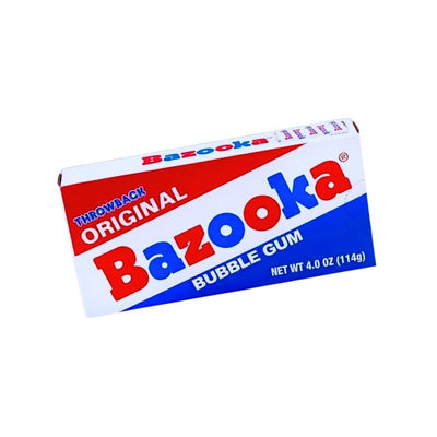 Bazooka Bubble Gum 114g Box