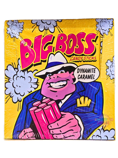 Fyna Big Boss Caramel Sticks are a deep, rich, toffee-like caramel. They are soft yet chewy, similar to a classic Australian musk stick but slightly denser.