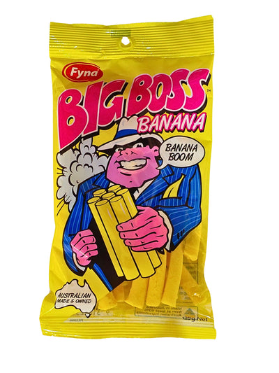 Big Boss Banana Stix 125g