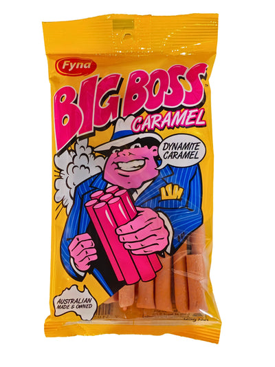 Big Boss Caramel Stix 125g