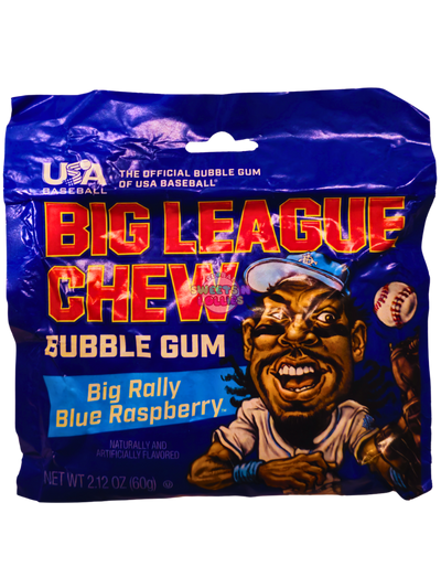 Big League Chew Big Rally Blue Raspberry 60g