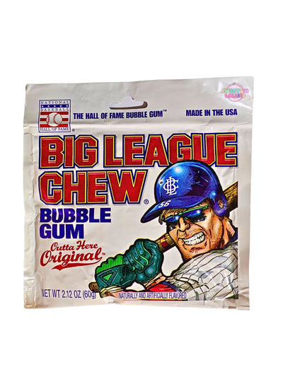Big League Chew Bubble Gum Original 60g