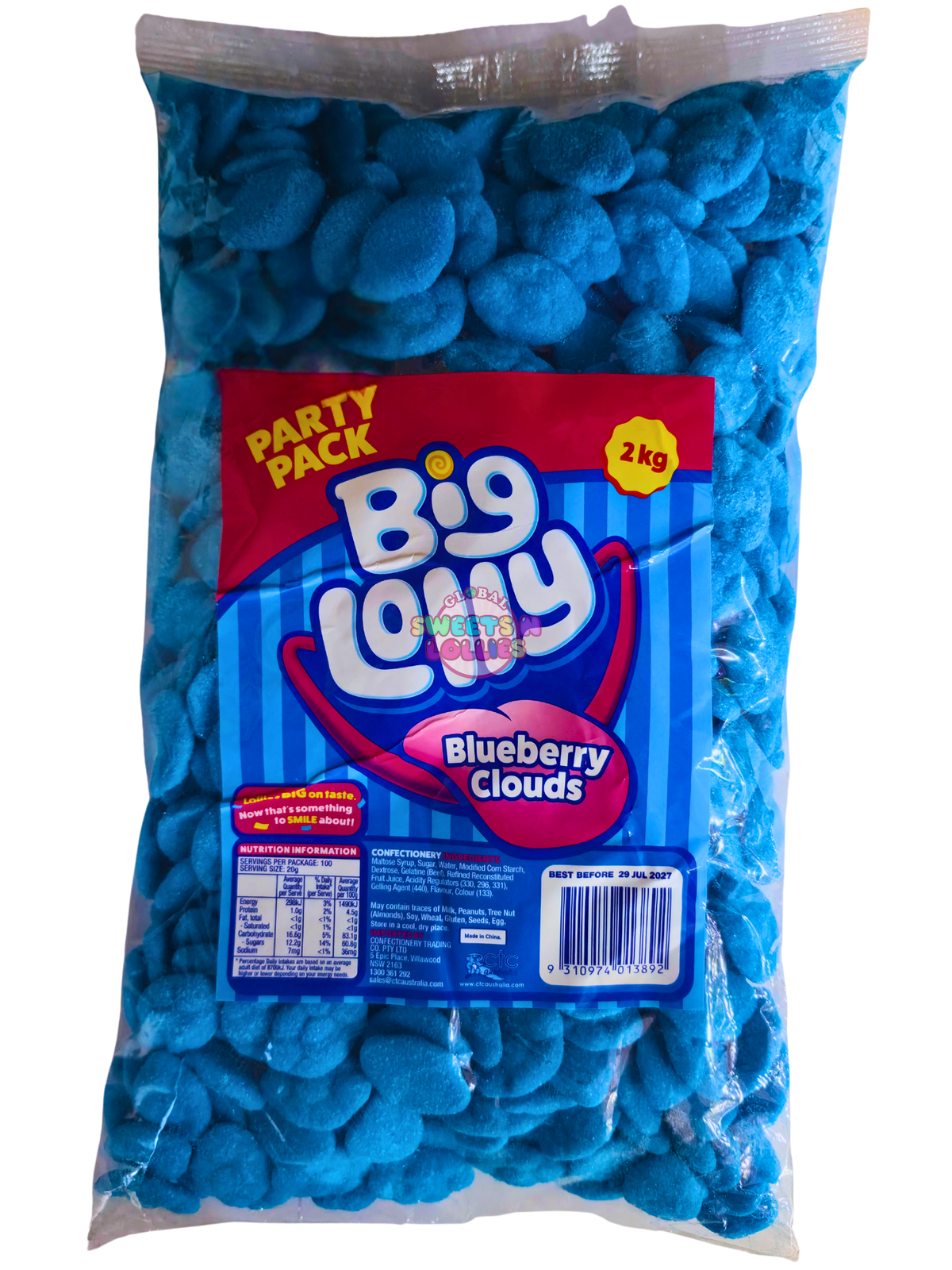 Big Lolly Blueberry Clouds 2kg