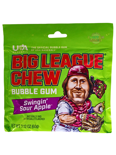 Big League Chew Swingin' Sour Apple 60g