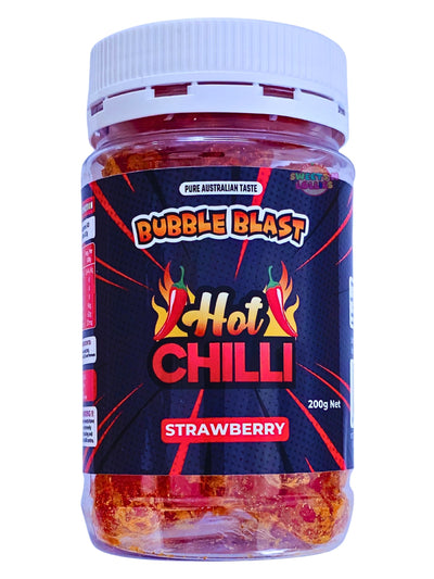 Bubble Blast Hot Chilli Strawberry 200g