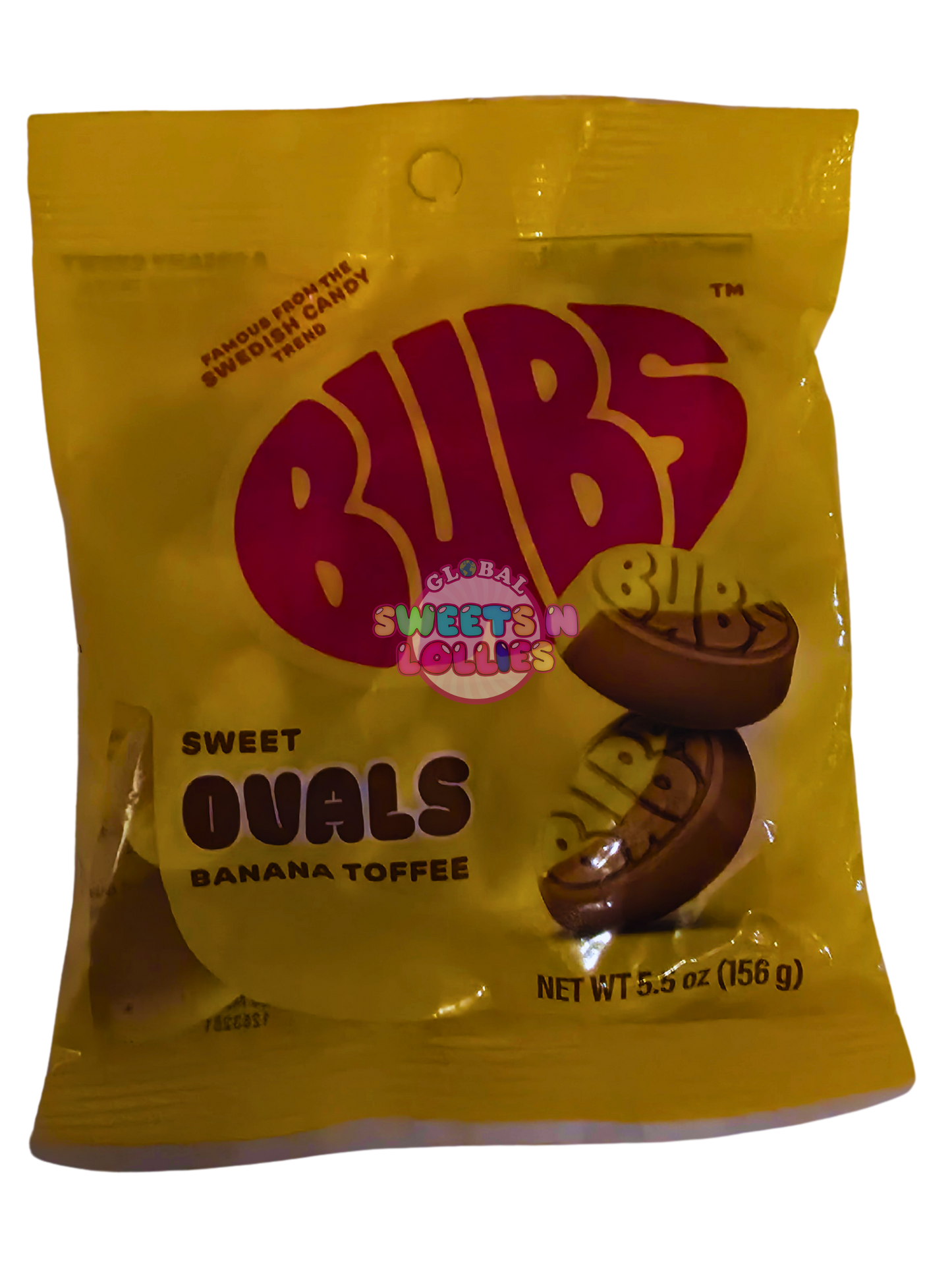 Bubs Ovals Sweet Banana Toffee 156g