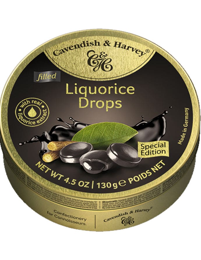 Cavendish & Harvey Liquorice Drops 130g