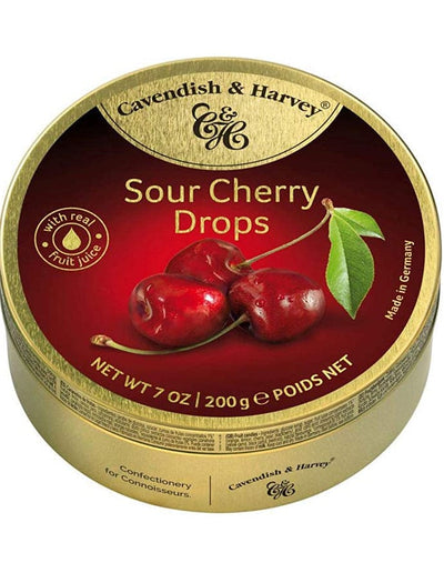 Cavendish & Harvey Sour Cherry Drops 200g