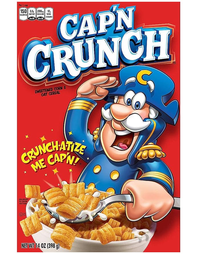 Cap'n Crunch Original Cereal 398g