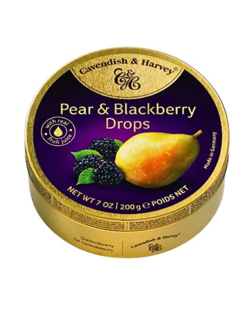 Cavendish & Harvey Pear and Blackberry Drops 200g