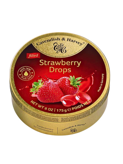 Cavendish & Harvey Strawberry Drops 175g