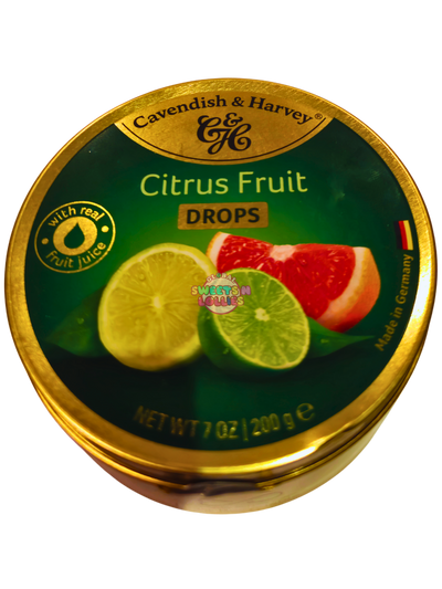 Cavendish & Harvey Citrus Fruit Drops 200g