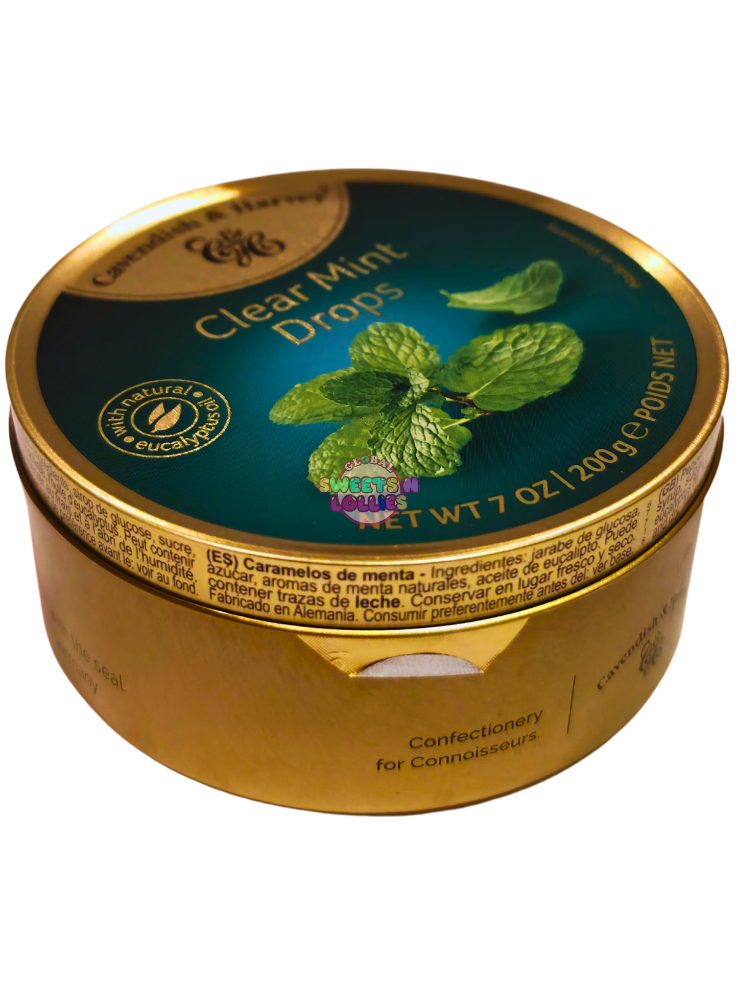 Cavendish & Harvey Clear Mint Drops 200g