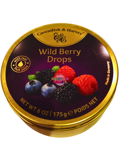 Cavendish & Harvey Wild Berry Drops 175g