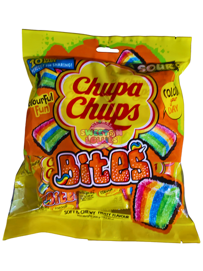 Chupa Chups Bites Sour 200g 10pc