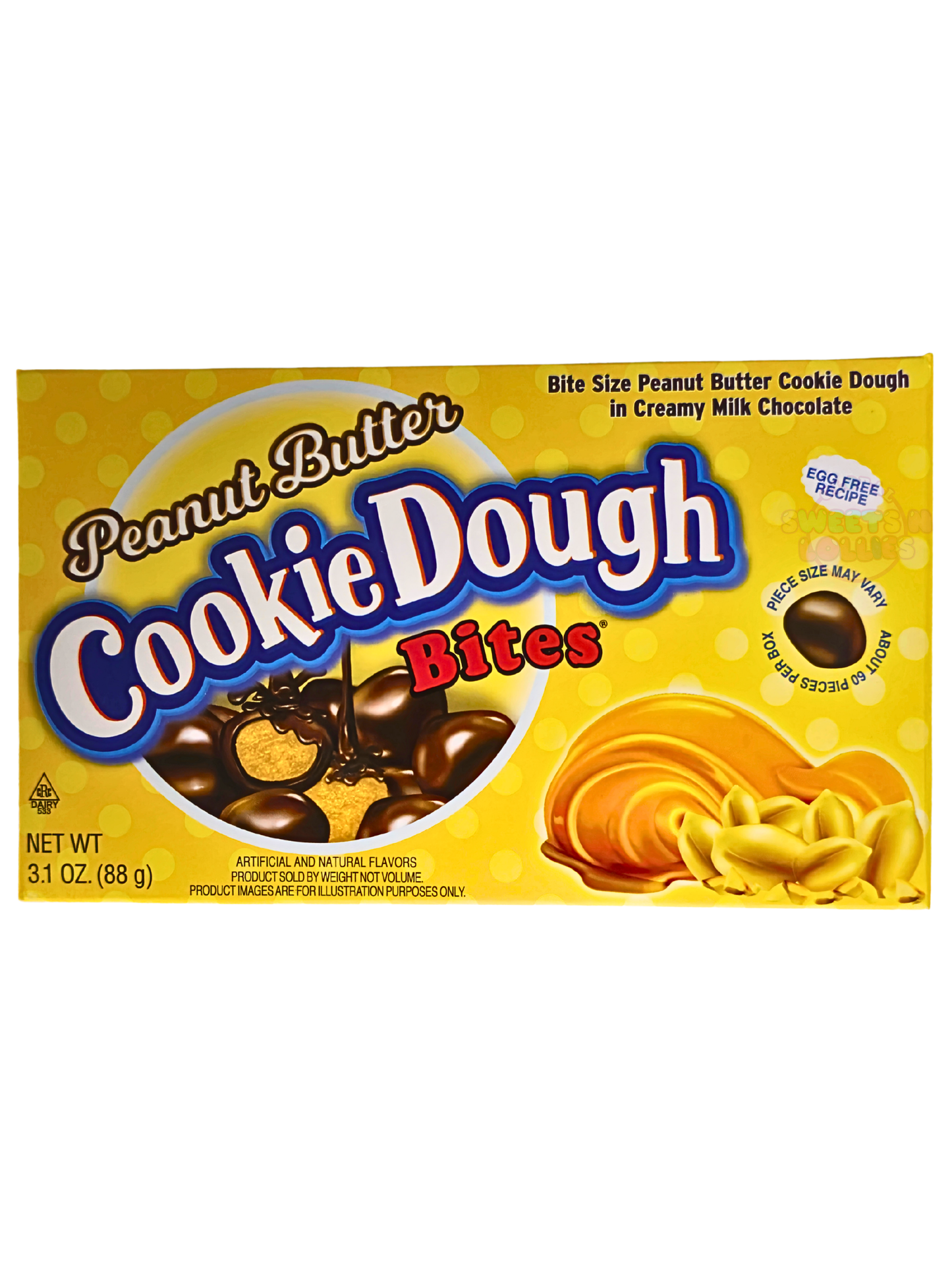Cookie Dough Bites Peanut Butter 88g