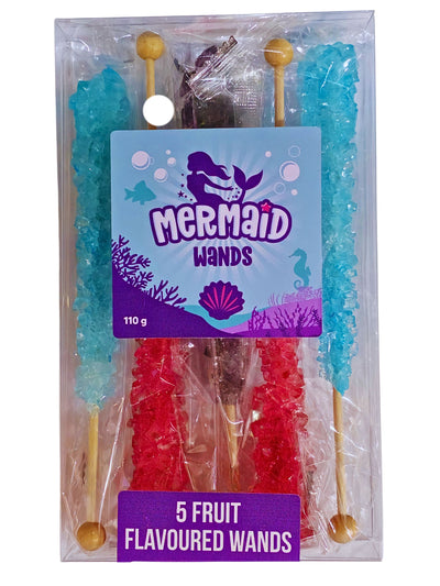 Crystal Rock Candy 5 Fruits Flavoured 5 Pack 110g