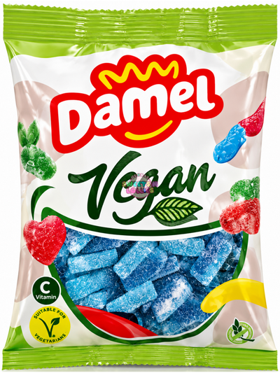 Damel Vegan Sour Raspberry Slices | 1kg
