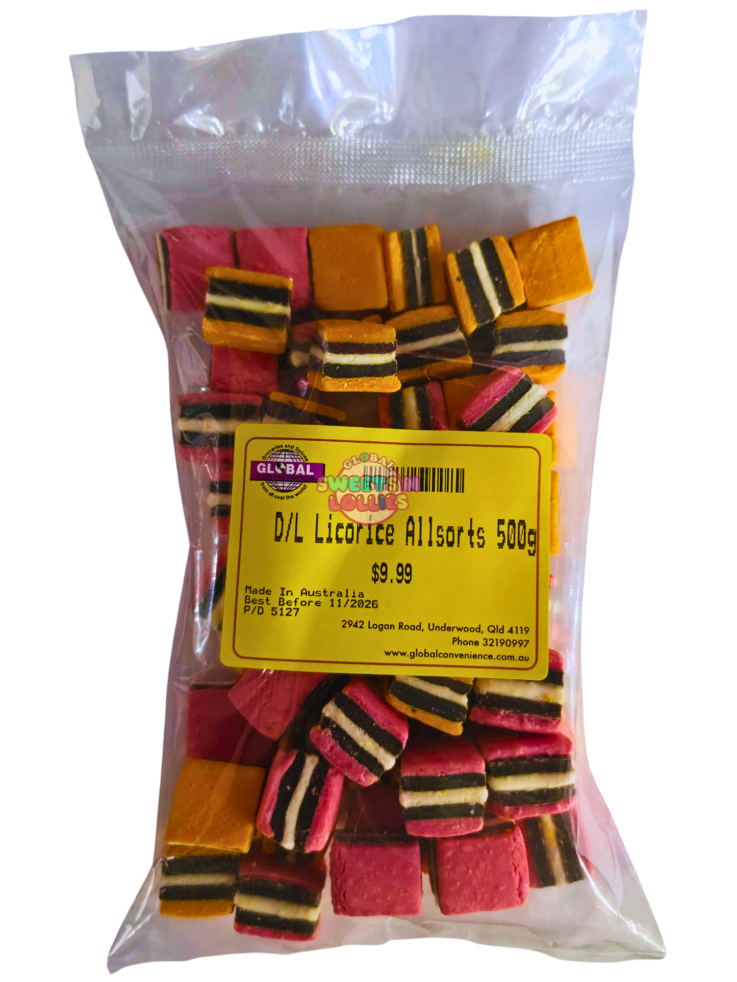 Darrell Lea Licorice Allsorts 500g