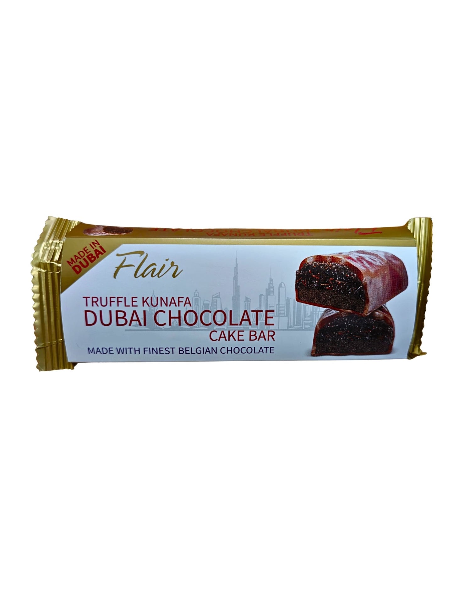 Dubai Chocolate Cake Bar Truffle Kunafa 40g