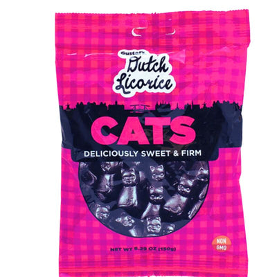 !Dutch liquorice cats 600g