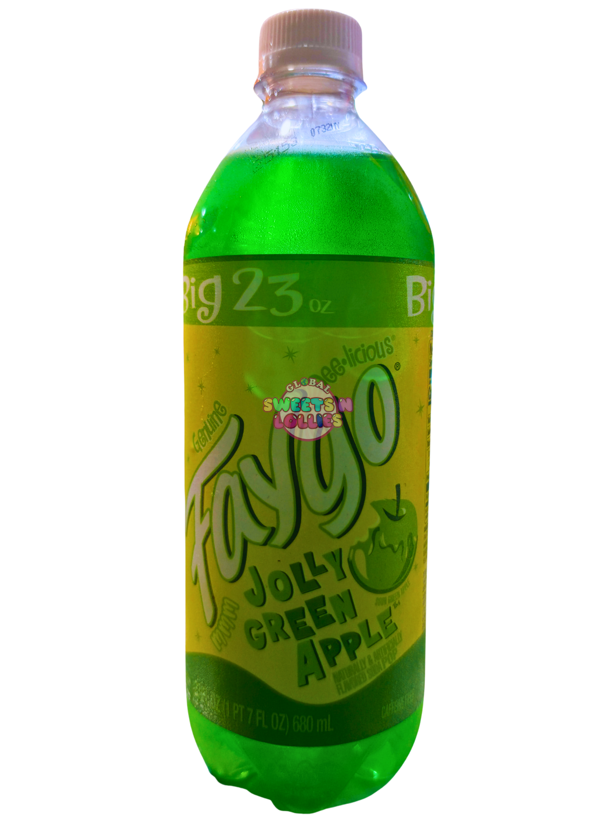 Faygo Jolly Green Apple 680mL