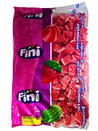 Fini Fizzy Strawberry Bricks 2 Kg