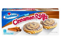 Hostess Iced Cinnamon Rolls 6 pack 468g