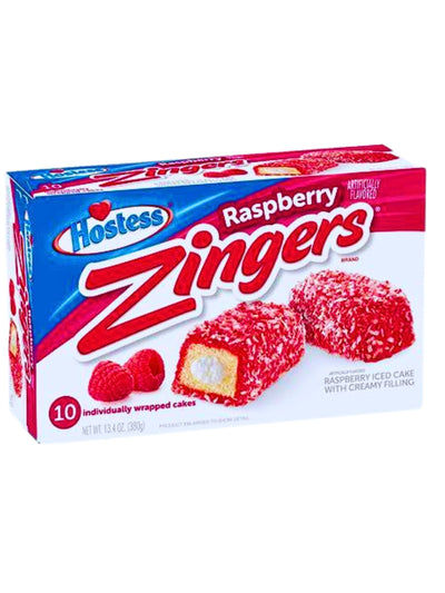 Hostess Raspberry Zingers 10 pack 380g