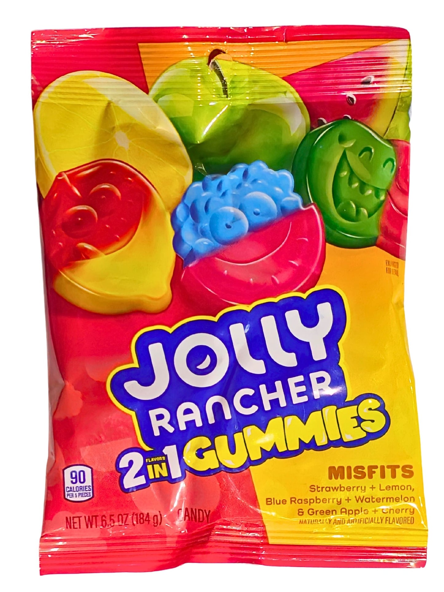 Jolly Rancher 2 in 1 Gummies Misfits 184g