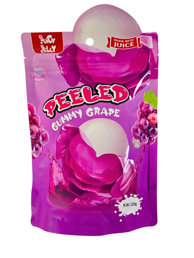 Juicy Jelly Peeled Gummy Grape 120g