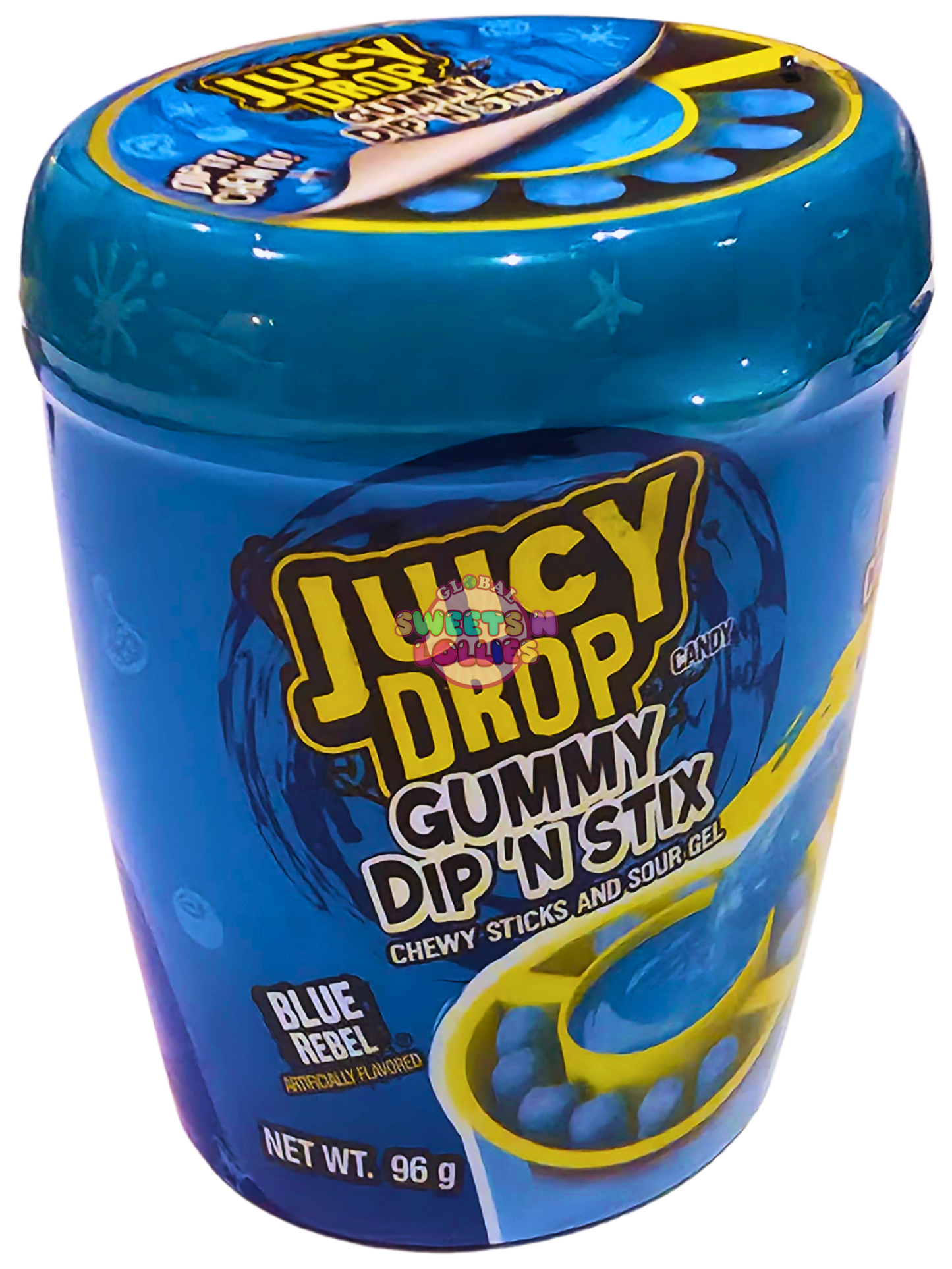 Juicy Drop Gummy Dip 'N' Stix 96g