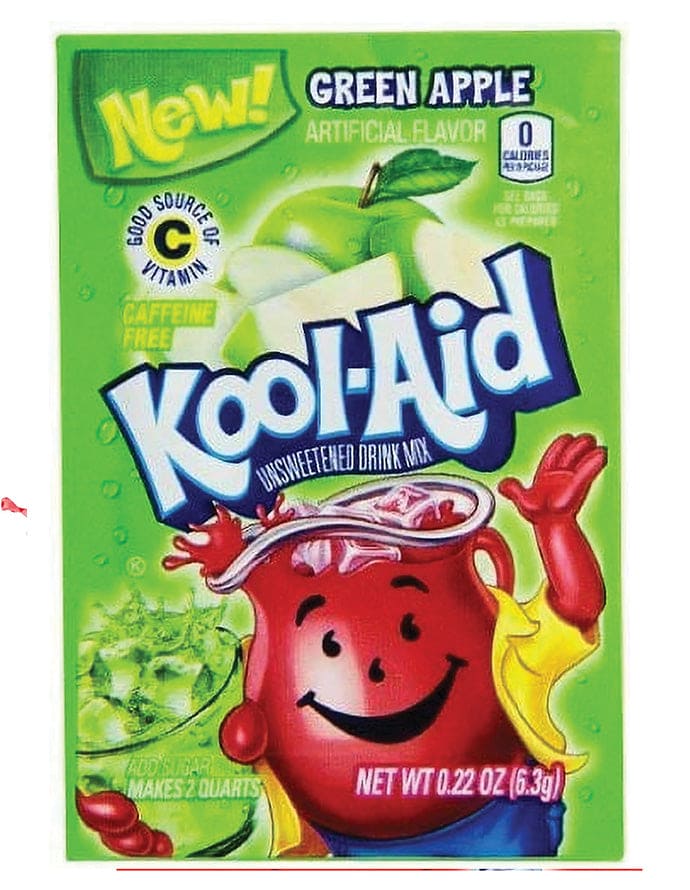 Kool-Aid Green Apple 6.3g