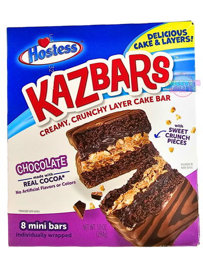 Hostess Kazbars Chocolate Cake Mini Bars 284g 8 pack