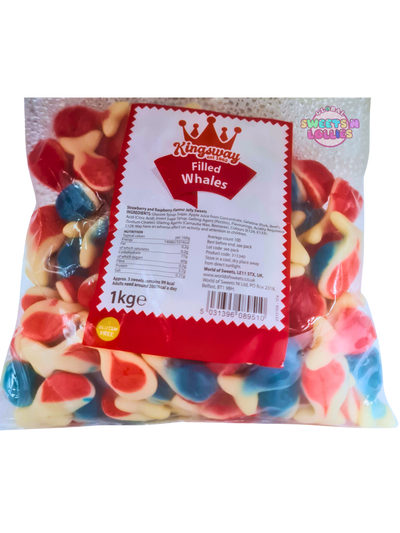 Kingsway Filled Whales 1kg