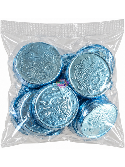 Lolliland Milk Chocolate Blue Coins | 170g