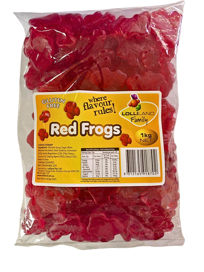 Lolliland Red Frogs 1kg