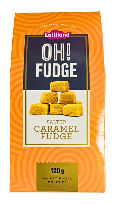 Lolliland Salted Caramel Fudge 120g
