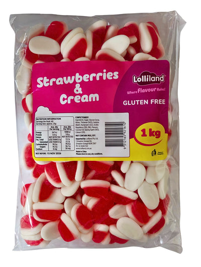 Lolliland Strawberries & Cream 1kg