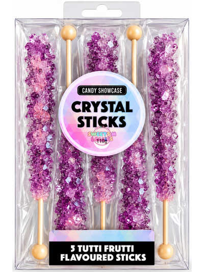 Lolliland Crystal Sticks Tutti Frutti | 22gx5 110g