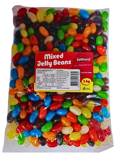 Lolliland Mixed Jelly Beans Large 1kg