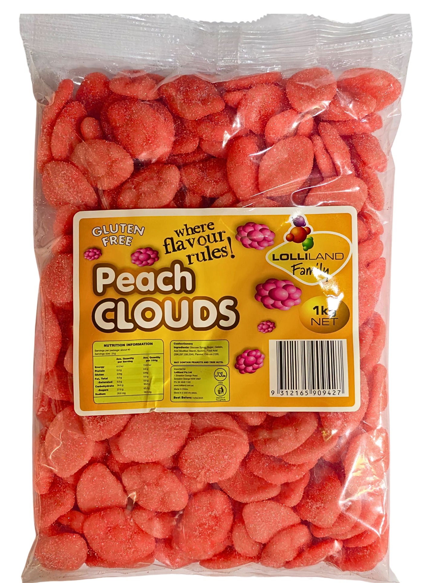 Lolliland Peach Clouds 1kg