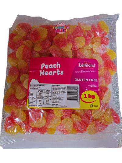 Lolliland Peach Hearts 1kg