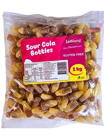 Lolliland Sour Cola Bottles 1kg