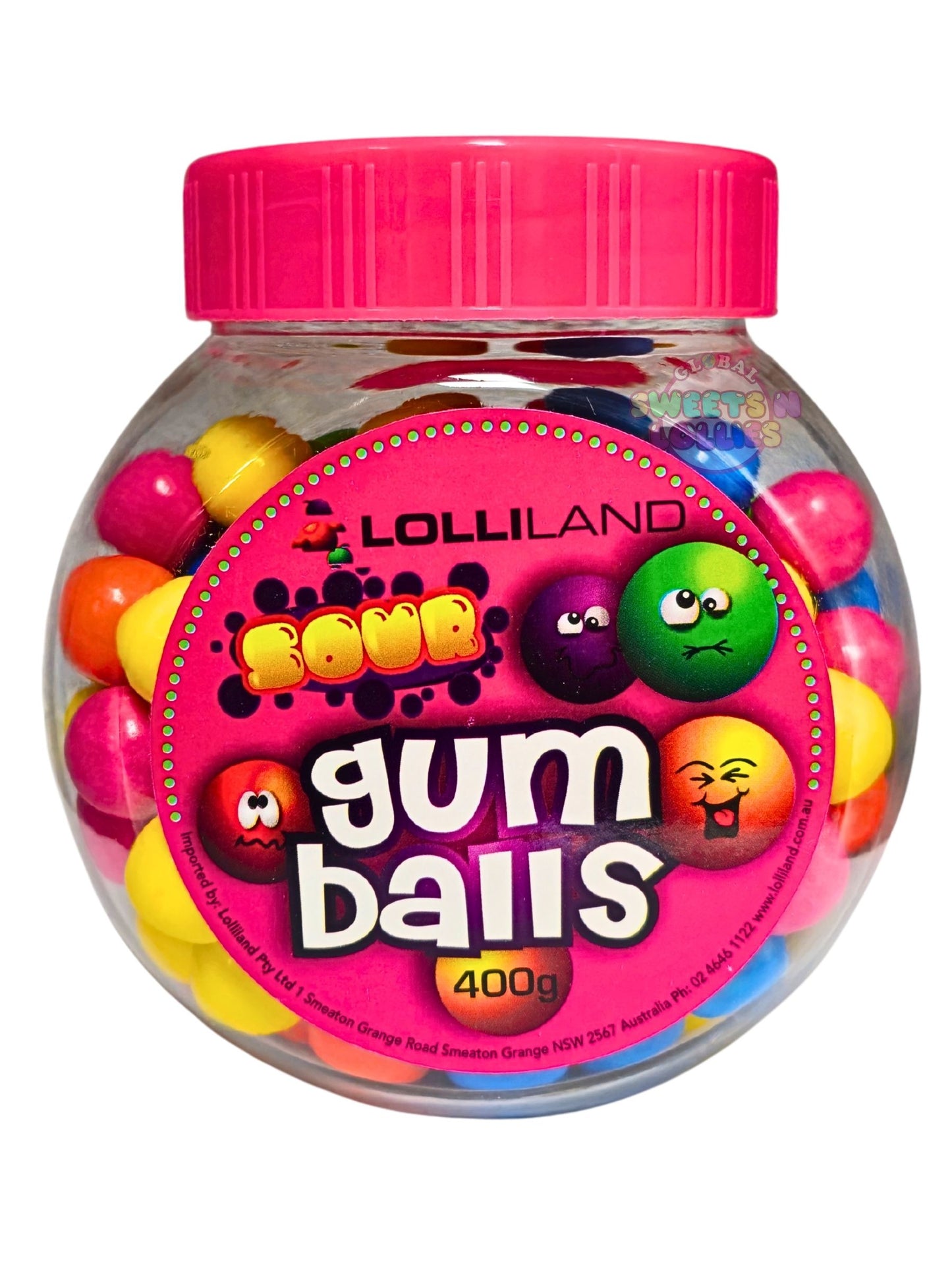 Lolliland Sour Gumballs 400g