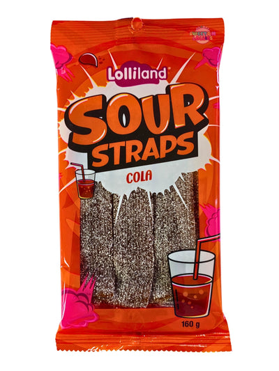 Lolliland Sour Straps Cola 160g