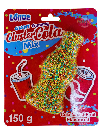 Lolloz Giant Cluster Cola Gummy 150gm