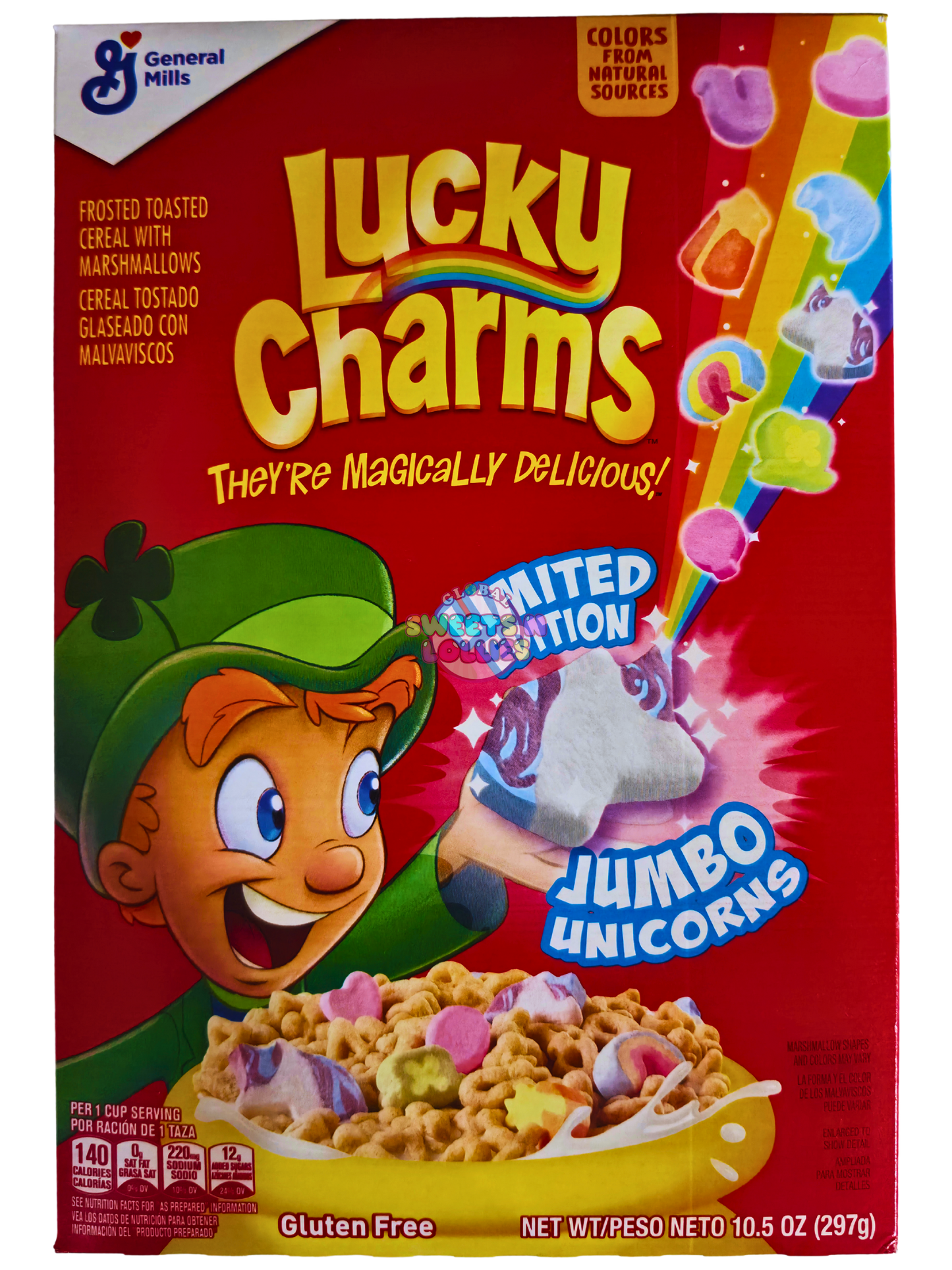 GM Lucky Charms Jumbo Unicorns | 297g