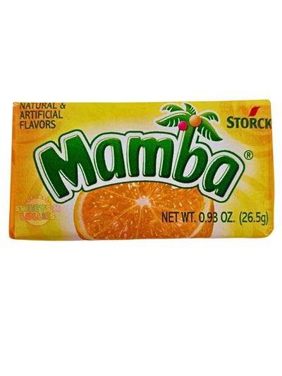 Storck Mamba Orange Fruit Chews 26.5g 6 pcs